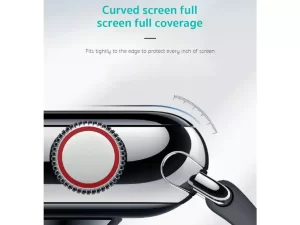 محافظ صفحه نمایش اپل‌واچ 41 میلی‌متری کوتتسی COTEetCI 4D Soft Edge Screen Protector For Apple Watch 7 41mm