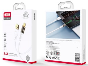 کابل شارژ سریع یو اس بی به تایپ سی 2.4 آمپر یک متری ایکس او XO USB to Type-C Data Charging Cable NB229