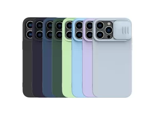 قاب سیلیکونی آیفون ۱۴ پرو مکس نیلکین Apple iPhone 14 Pro Max case