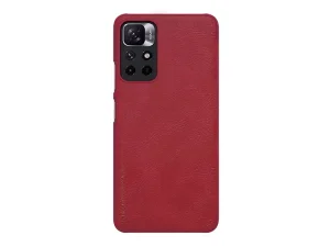 کیف چرمی نیلکین شیائومی Nillkin Xiaomi Radmi Note11 5G Qin leather case