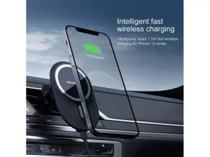 پایه نگهدارنده و شارژر مگنتی داخل خودرو نیلکین Nillkin MagRoad Magnetic Car Mount with Wireless Charging