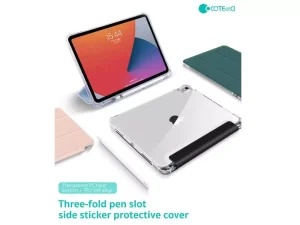 کاور کلاسوری آیپد8/7 10.2 اینچ کوتتسی Coteetci Three-fold sticker protective cover 61002 iPad 7/8 (10.2)