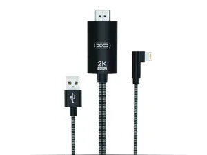 کابل لایتنینگ به اچ دی ام آی 1.8 متری ایکس او Xo GB008 HDMI To Lightning USB HD Adapter Cable