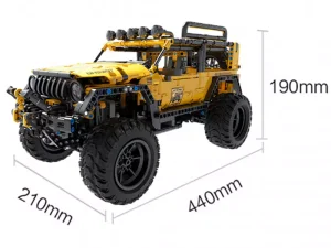 لگو اسباب بازی ماشین جیپ ONEBOT Building Block Off-Road Vehicle-Explorer OBJEP92AIQI