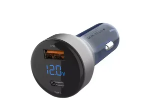 شارژ فندکی تایپ سی و یو اس بی 63 وات ارلدام Earldom 2port car charger model ES-CC10