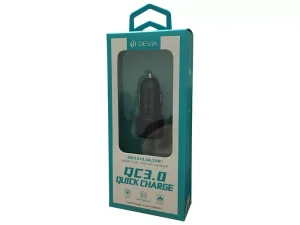 شارژر فندکی یو اس بی دویا DEVIA Smart Dual USB Car Charge