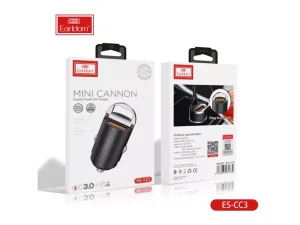 شارژر فندکی دو پورت ارلدام Earldom ES-CC3 Dual USB Car Charger