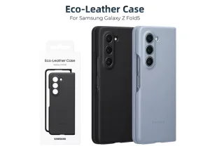 قاب اصلی چرم گلکسی زد فولد 5 سامسونگ SAMSUNG Eco-Leather Case Galaxy Z fold 5 EF-VF946