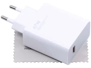 شارژر دیواری اصلی 67 وات فست شارژ یو اس بی شیائومی Original 67W Xiaomi adapter MDY-12-EH 67W