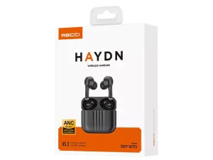 هندزفری بلوتوثی 5.3 رسی RECCI REP-W55 Haydn True Wireless Bluetooth Earphone Stereo