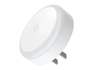 چراغ خواب دیواری لمسی هوشمند شیائومی دارای سنسور تشخیص نور Xiaomi Mijia Plug-in Wall Mini LED Night Light MJYD04YL