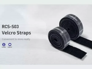 بند چسبی کابل یک متری رسی Recci RCS-S03 Velcro cable ties 1 meter