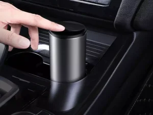 سطل زباله داخل خودرو چندمنظوره بیسوس Baseus Gentleman Style Vehicle-mounted Trash Can CRLJT-01