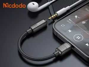 تبدیل لایتنینگ به جک 3.5 میلی متری مک دودو Mcdodo CA-501 Lightning to AUX 11cm