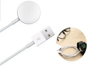 شارژر مغناطیسی اپل واچ سری 1/2/3 کوتتسی Coteetci APPLE WATCH CHARGER CS5136-1000