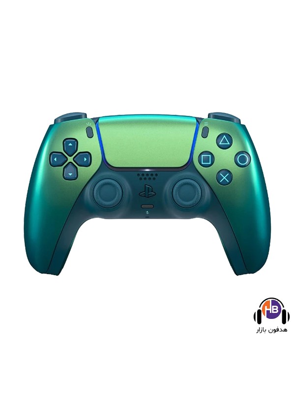 دسته PS5 دوال سنس | اصلی | آکبند | رنگ سبز متالیک Chroma Teal