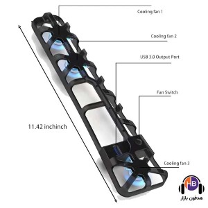 فن خنک کننده پلی استیشن 5 اسلیم مدل Dobe TP5-3538
