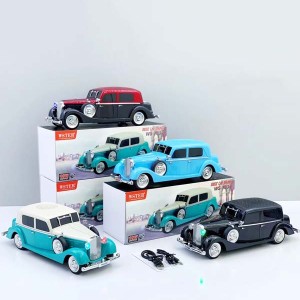 اسپیکر بلوتوث طرح ماشین کلاسیک WS3300 - اسپیکر بلوتوث ماشین بنز