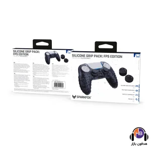 محافظ دسته پلی استیشن 5 اسپارک فاکس مدل Silicone Grip Pack  به همراه روکش آنالوگ