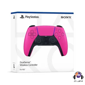 دسته بازی PS4 طرح PS5 رنگ صورتی
