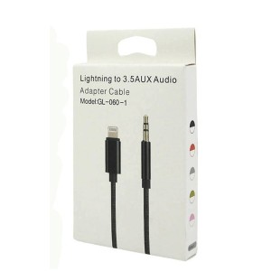 کابل AUX آیفون لایتنینگ به 3.5 میلی متر مدل GL060
