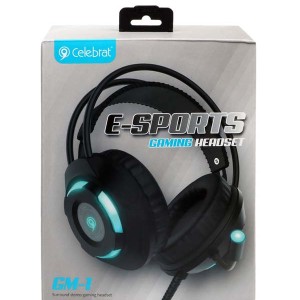 هدست گیمینگ سلبریت مدل GM-1 | هدست Celebrat GM-1