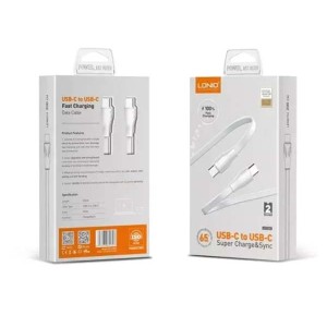 کابل دو سر تایپ سی الدینیو مدل LC131 فست شارژ