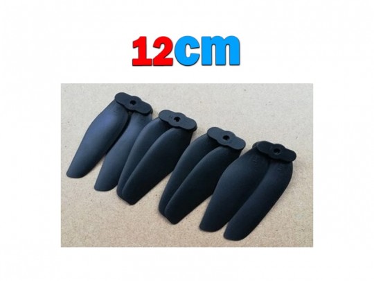 ست 4عددی  پره تاشو کوادکوپتر   طول پره حدود 12 سانتیمتر ( موتور کرولس)