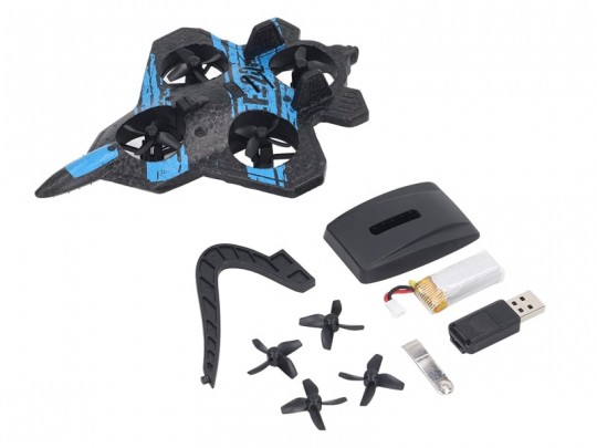 کوادکوپتر طرح هواپیما مدل F22مینی