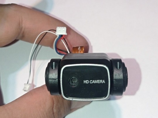 دوربین آنلاین دوبل (دو  دوربینه  موتور دار با قابلیت گردش 90درجه  ( 4 سیمه )