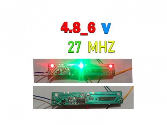 گیرنده ( برد ) ماشین کنترلی 4 کاناله تک