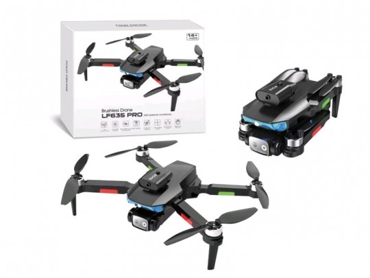 خرید کوادکوپتر LF635 با موتور براشلس  و دو دوربین ارسال تصویر  و یک باتری اضافه