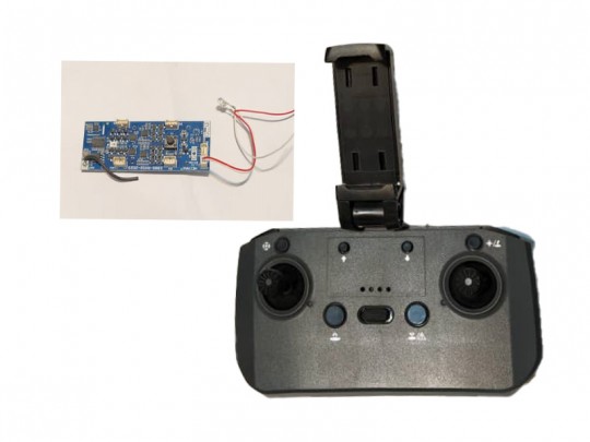 دسته  کنترل و برد کوادکوپتر براشلس ولتاژ  3.7 ولت بدون نیاز به اسپید کنترل