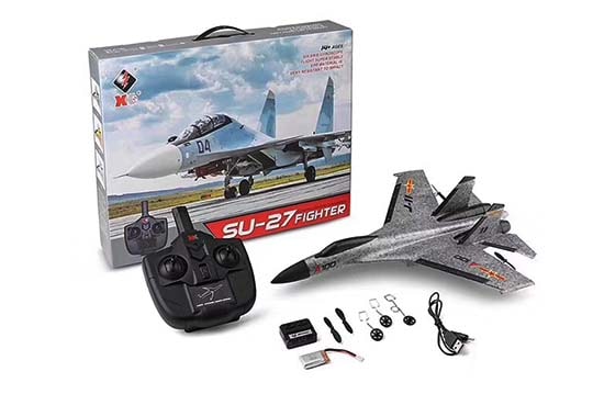 هواپیمای کنترلی a100 su27 با قابلیت اوج گیری لحظه ای و دارای جایرو