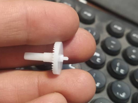 خرید یک عدد چرخدنده درشت بشقابی سری B کوادکوپترهای تاشو همراه با چرخدنده ریز