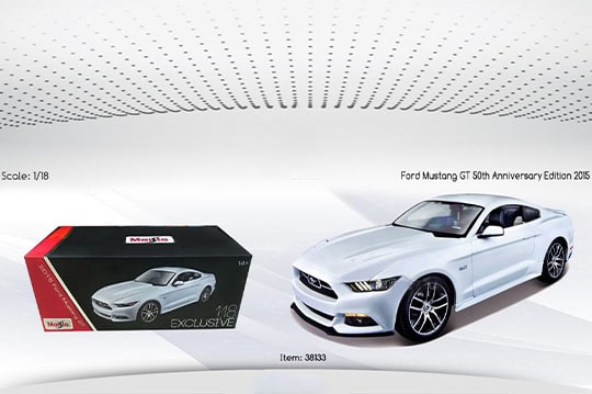 ماکت ماشین ford mustang