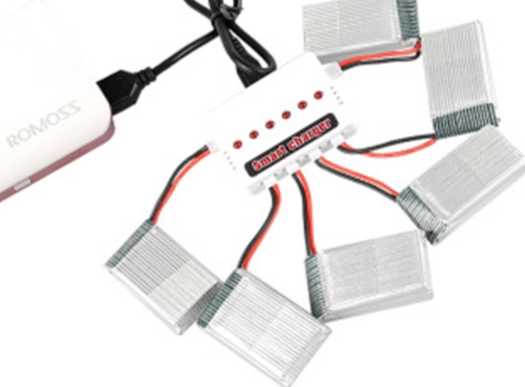 شارژر همزمان 6 باتری کوادکوپتر SYMA X5C