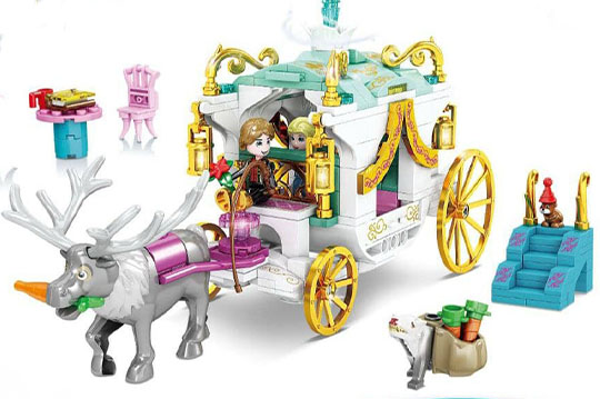 اسباب بازی لگویی دخترانه 309 تیکه آیتم 1574