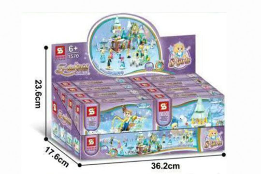 شهر لگویی دخترانه پک هشت عددی 8*80