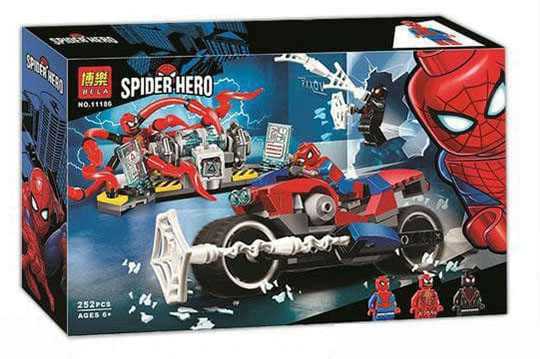 لگوی مرد عنکبوتی 252 تیکه آیتم bela 11186