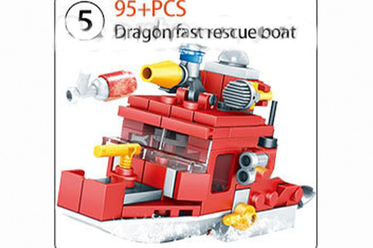 کشتی آتش نشانی لگویی 95 تیکه