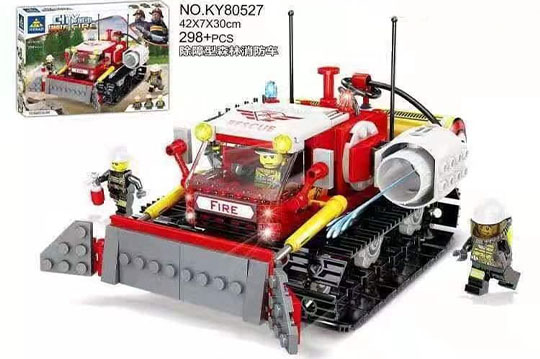 لگوی برف روب آتش نشانی 298 تیکه آیتم 80527