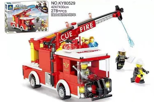 لگوی ماشین آتش نشانی 278 تیکه آیتم 80529