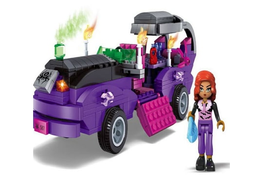 لگوی ماشین دخترانه 363 تیکه