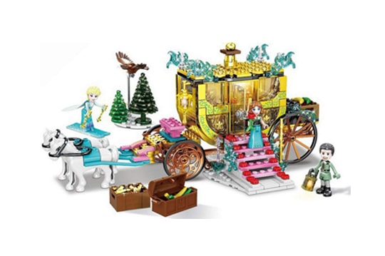 کالسکه لگویی السا و آنا 459 تیکه آیتم 1429