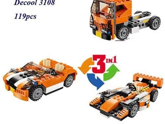 ماشین لگویی 119 تیکه آیتم 3108