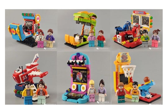 خرید پک شش عددی  لگوی شهربازی  آیتم sy5302 از فروشگاه ایران کوپتر