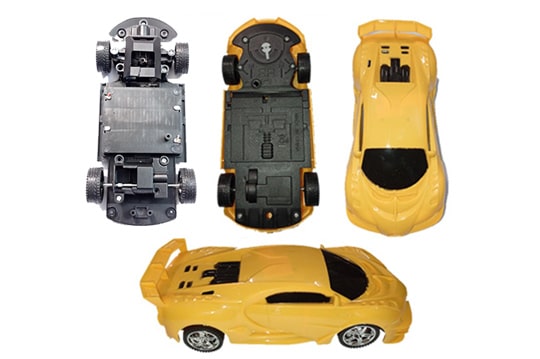 بدنه ماشین کنترلی 4 کاناله ( بدون موتور) با قابلیت نصب سه باتری