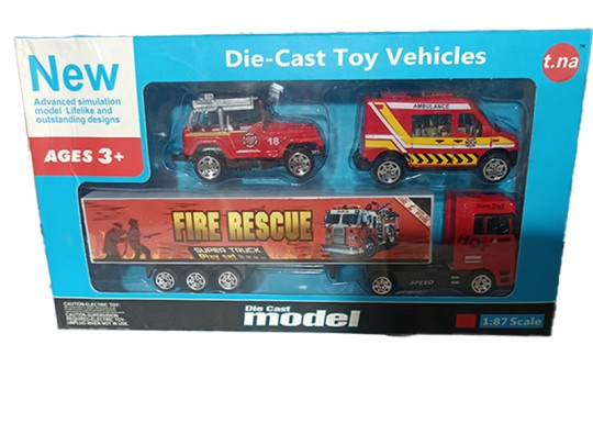 خرید ماکت سه تیکه آتش نشانی