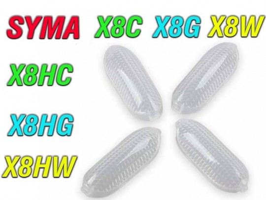 4 عدد قطعات پلاستیکی فریم کوادکوپتر سایما X8C-X8G-X8W-X8HG-X8HC-X8HW